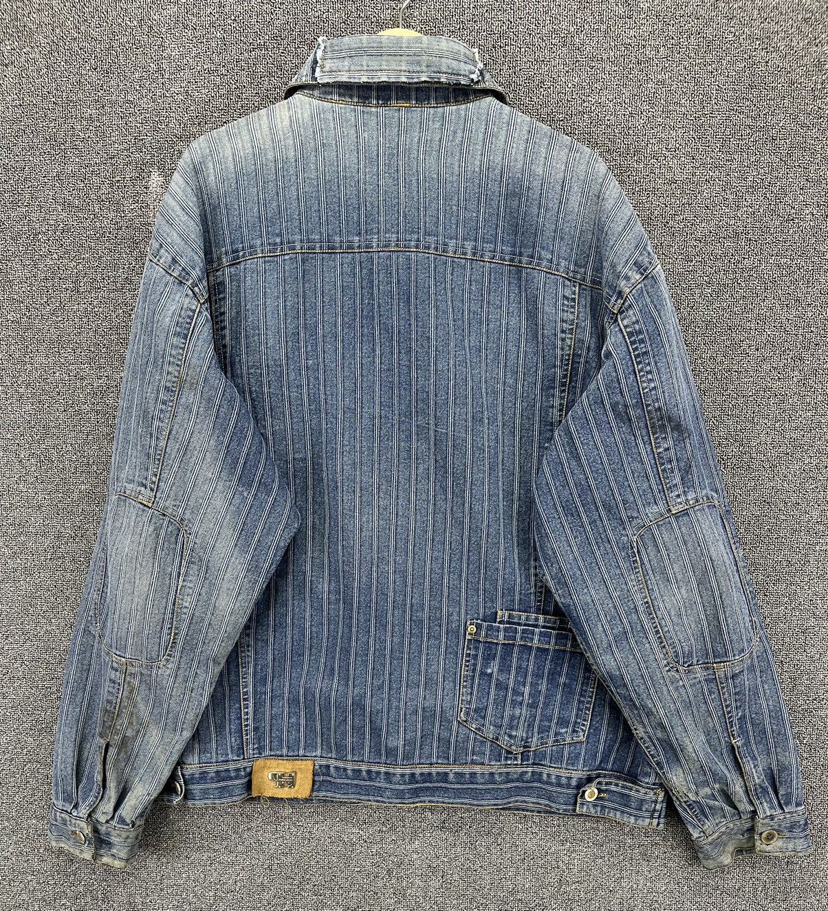 Japanese Brand Vintage Parto Sport Jeans Rare Design Denim Jacket Size US XL / EU 56 / 4 - 10 Thumbnail