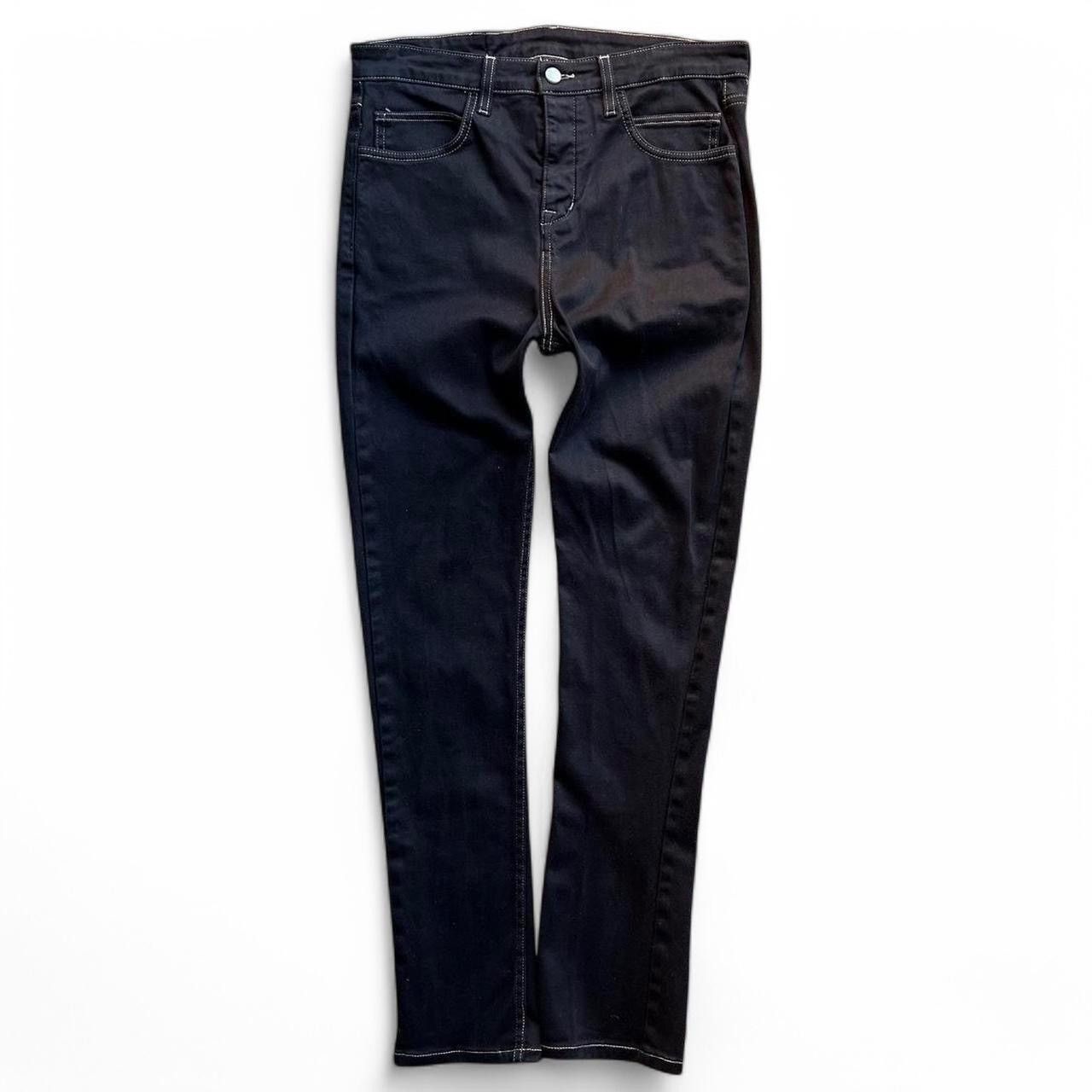 Joy Divizn Painkiller Waxed Slim Jeans
