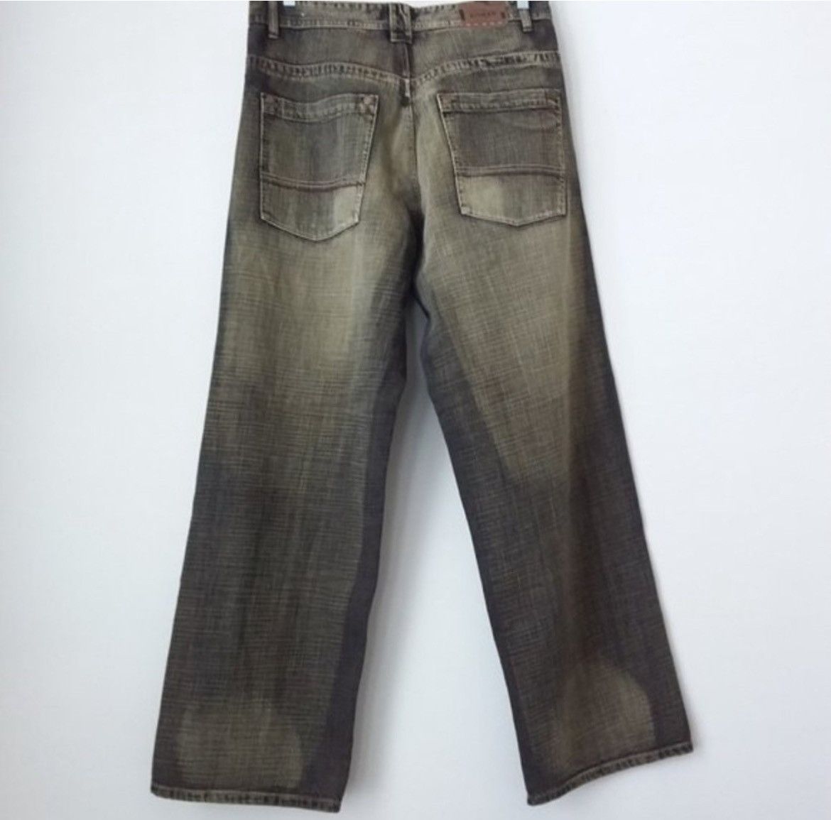 Koman Brown Koman Wide Leg Jeans Size US 36 / EU 52 - 2 Thumbnail