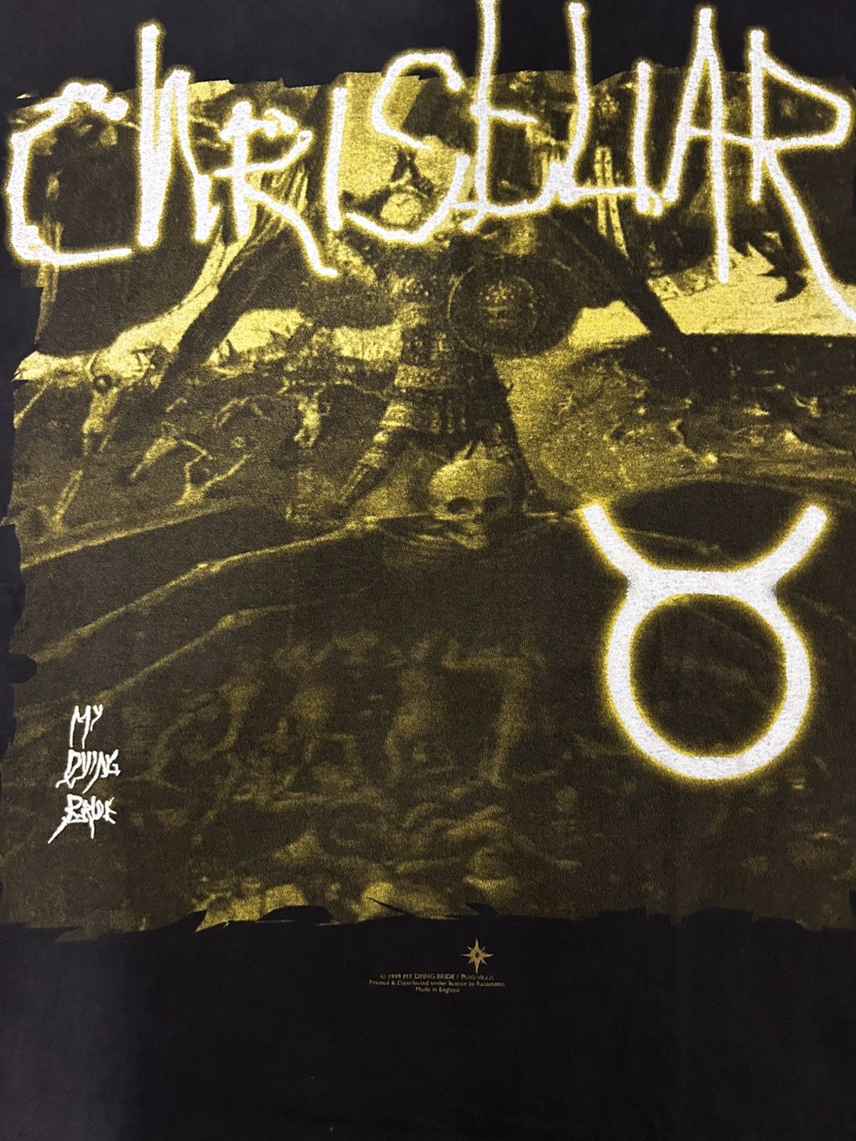 Vintage My Dying Bride Christliar 1999 Anathema Paradise Lost Doom Size US XL / EU 56 / 4 - 3 Thumbnail