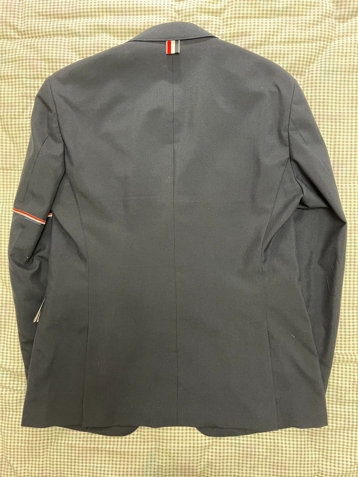 Thom Browne Thom Browne Slim Navy Blazer (Size 5, 8/10) Size US XXL / EU 58 / 5 - 2 Thumbnail