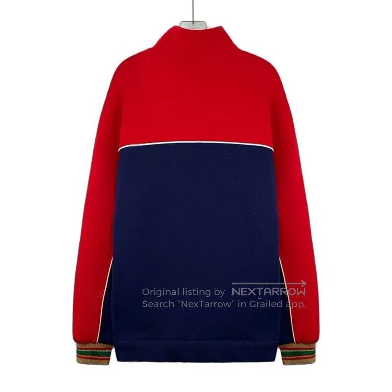 Other Gucci Colour block logo embroidery stand-up collar zipper Size US S / EU 44-46 / 1 - 2 Thumbnail