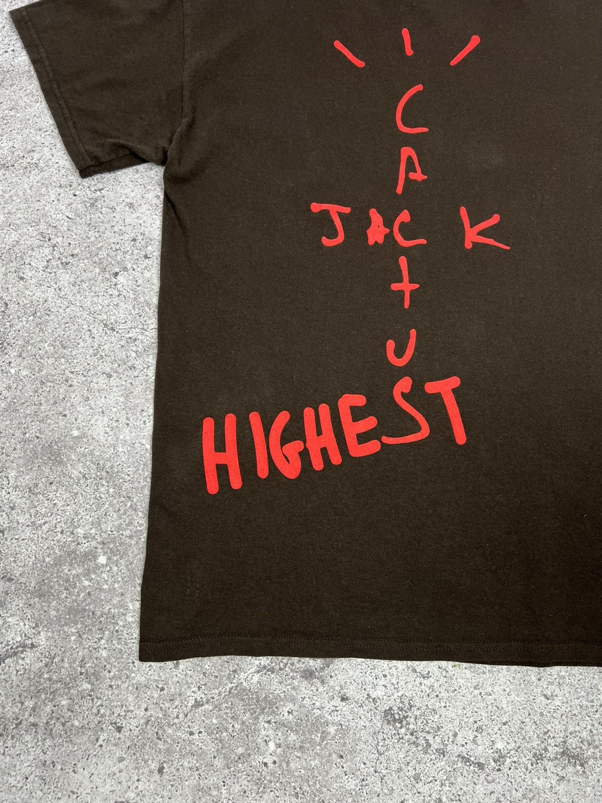 Travis Scott Travis Scott Jordan Cactus Jack Highest T-shirt Size US M / EU 48-50 / 2 - 15 Thumbnail