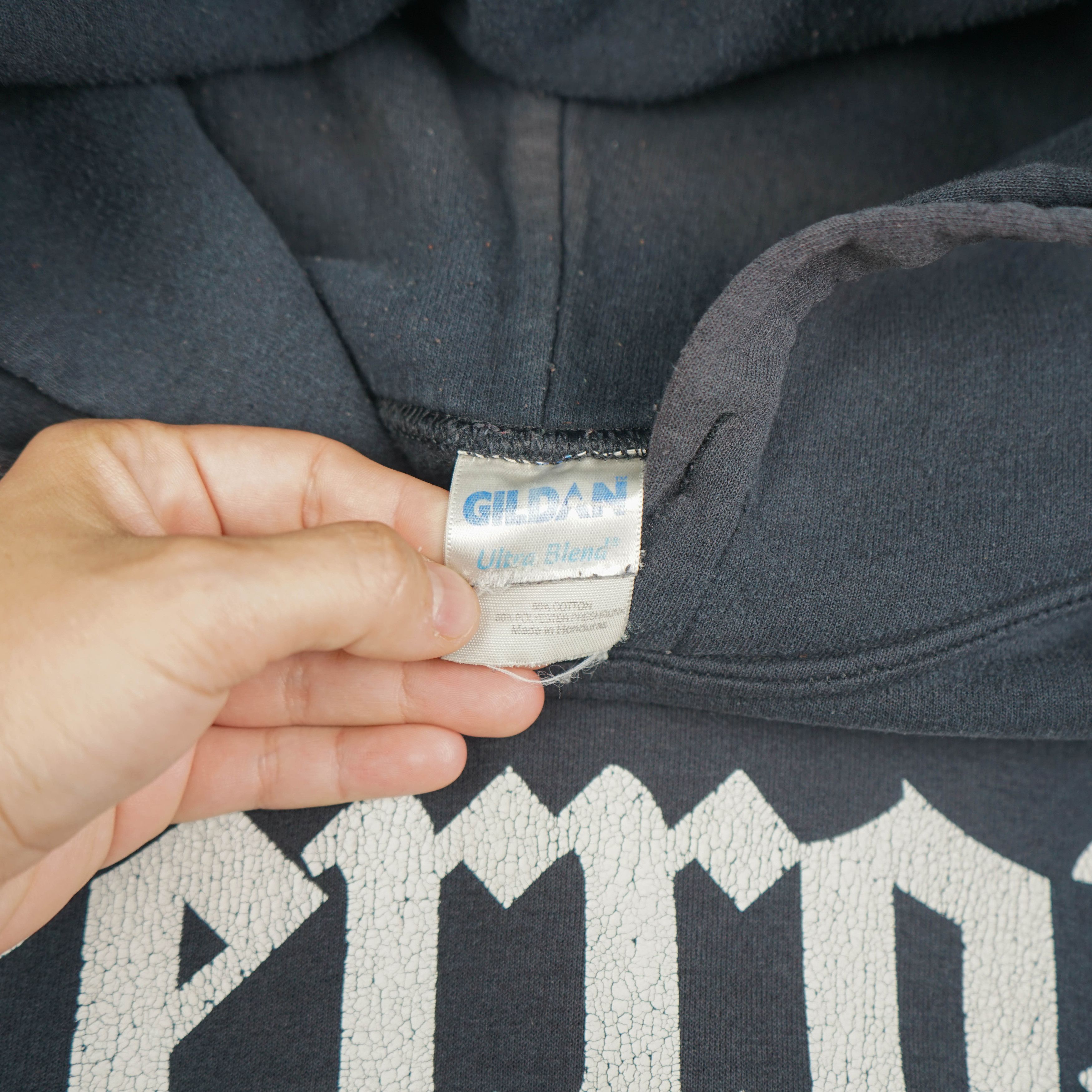 Band Tees × Vintage Vintage 1990s Terror Hoodie Size US L / EU 52-54 / 3 - 8 Thumbnail