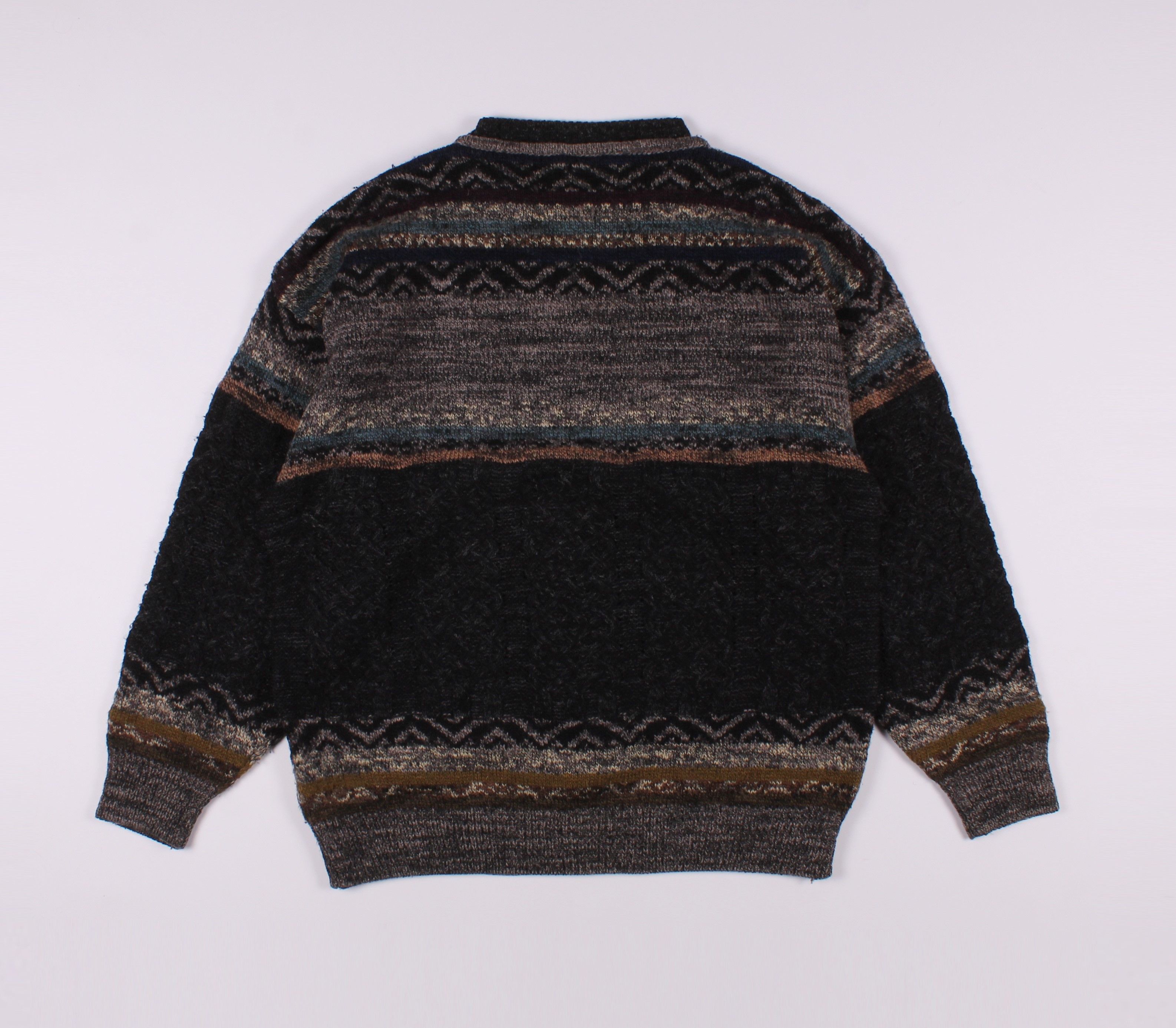 Vintage Vintage 80's Wool Blend Knit Sweater Jumper Size US L / EU 52-54 / 3 - 7 Thumbnail