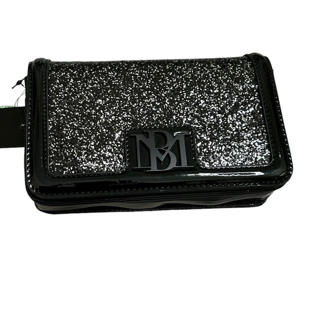 Badgley Mischka Badgley Mischka black silver glitter small crossbody clutch Size ONE SIZE - 8 Thumbnail