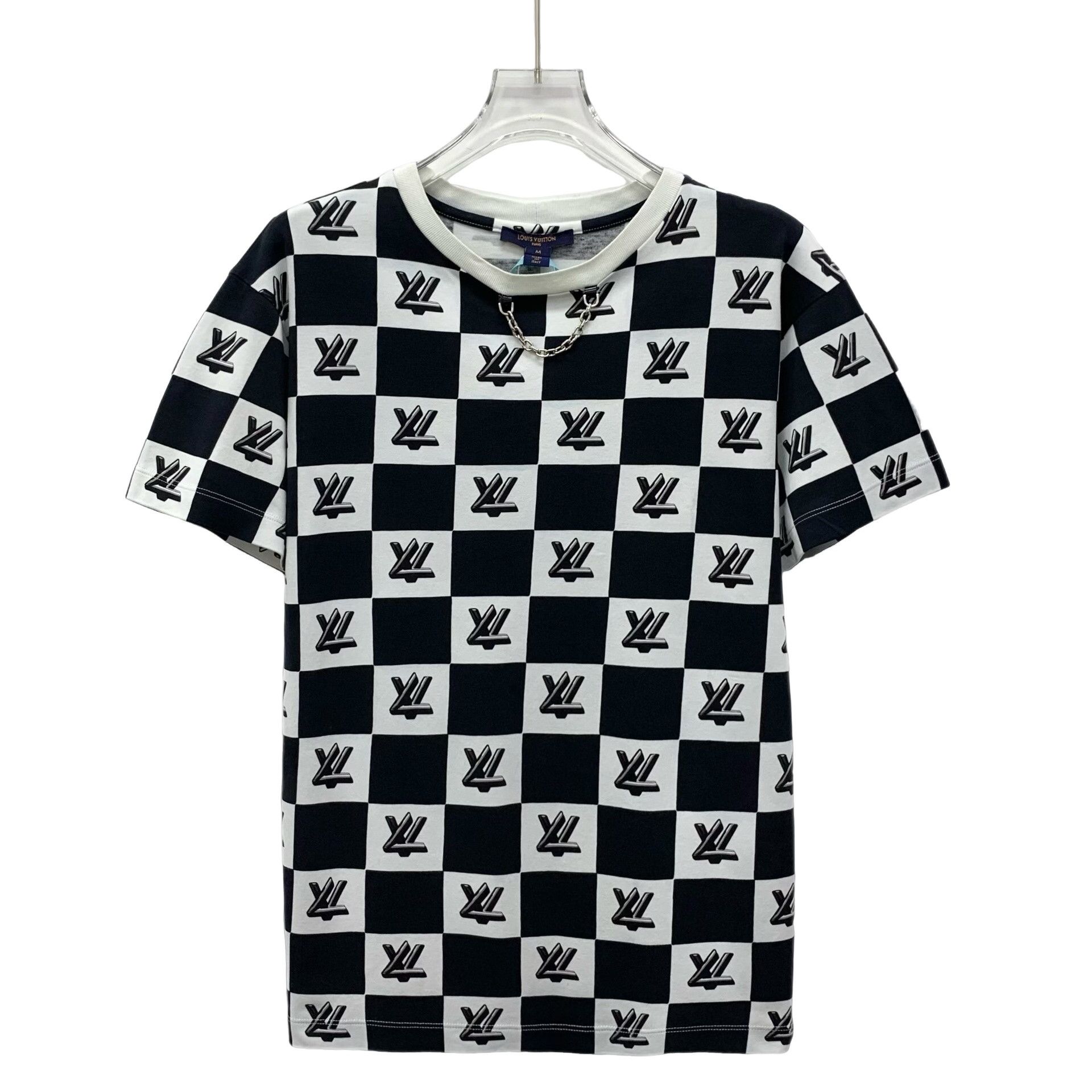 Louis Vuitton Louis Vuitton Damier Chain T-Shirt M Size US M / EU 48-50 / 2 - 1 Thumbnail