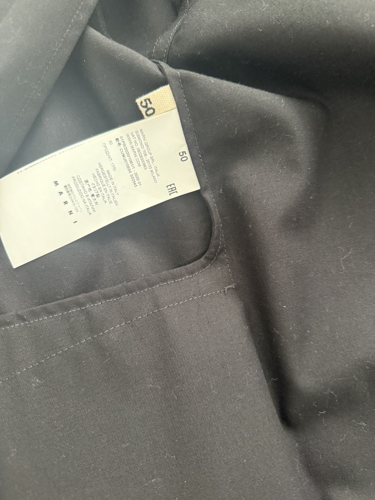 Marni Marni Jacket Zip Up Size US XL / EU 56 / 4 - 3 Thumbnail