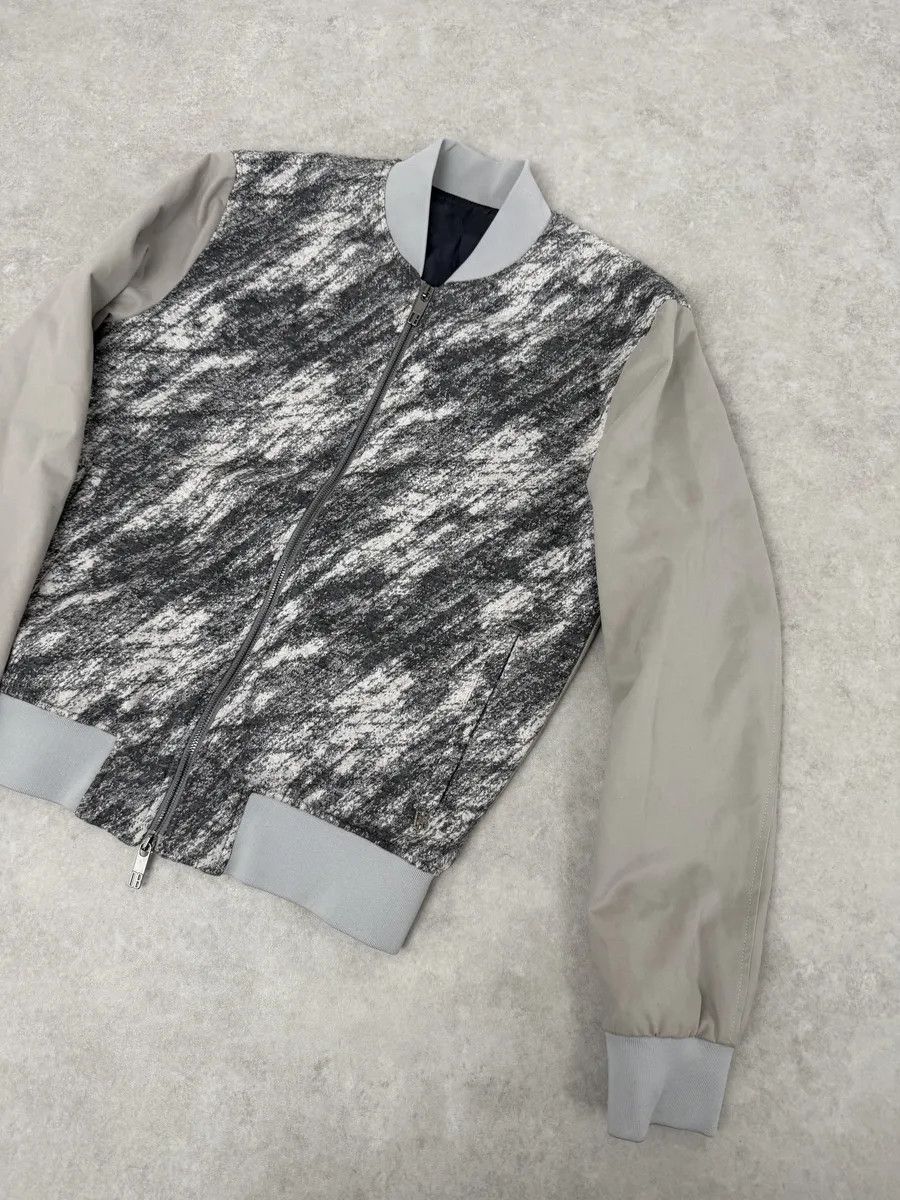 Dirk Bikkembergs 2010s Bikkembergs Abstract Black & Beige Bomber Jacket Size US M / EU 48-50 / 2 - 6 Thumbnail