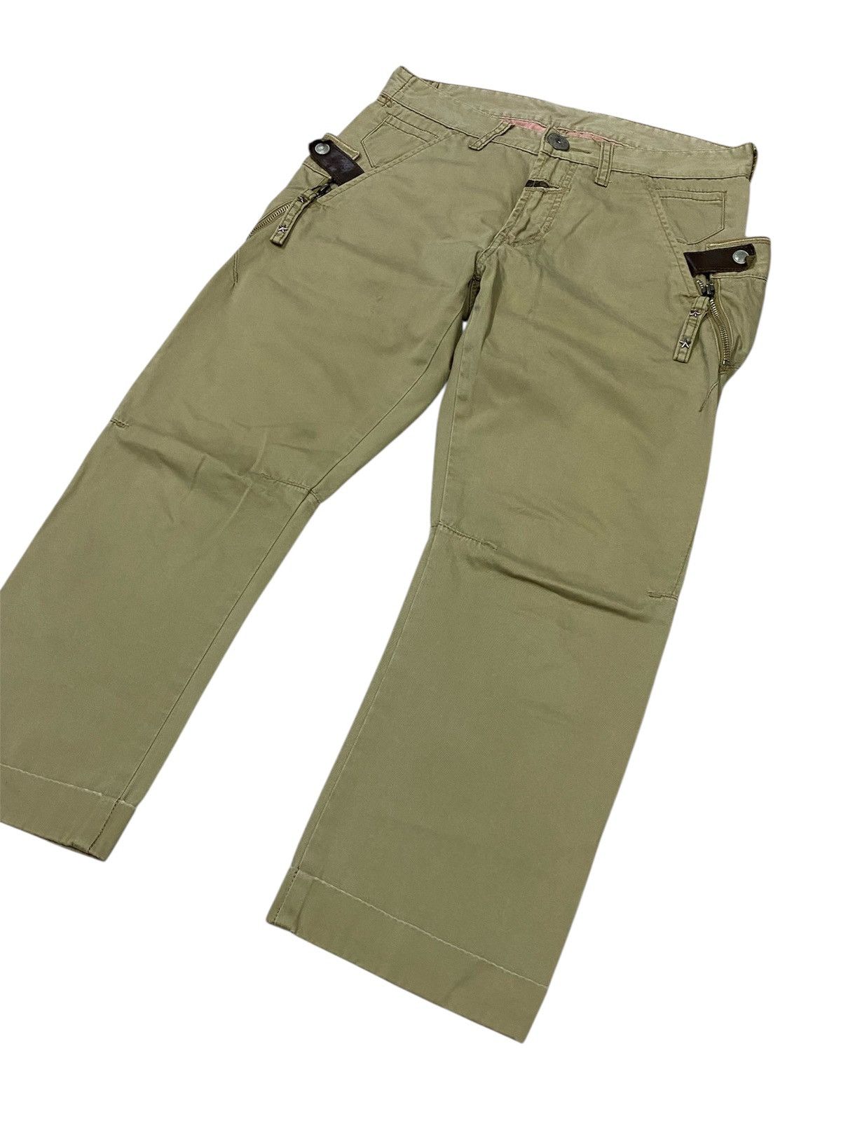 Marithe + Francois Girbaud Marithe Francois Girbaud Double Waist Cropped Pants Size US 30 / EU 46 - 23 Thumbnail