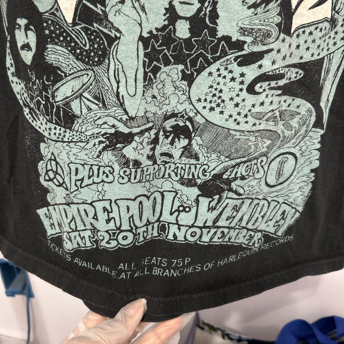 Anvil Led Zeppelin 2011 Concert Style Graphic Tee Sz Sm - “Jolene” Size S / US 4 / IT 40 - 10 Thumbnail