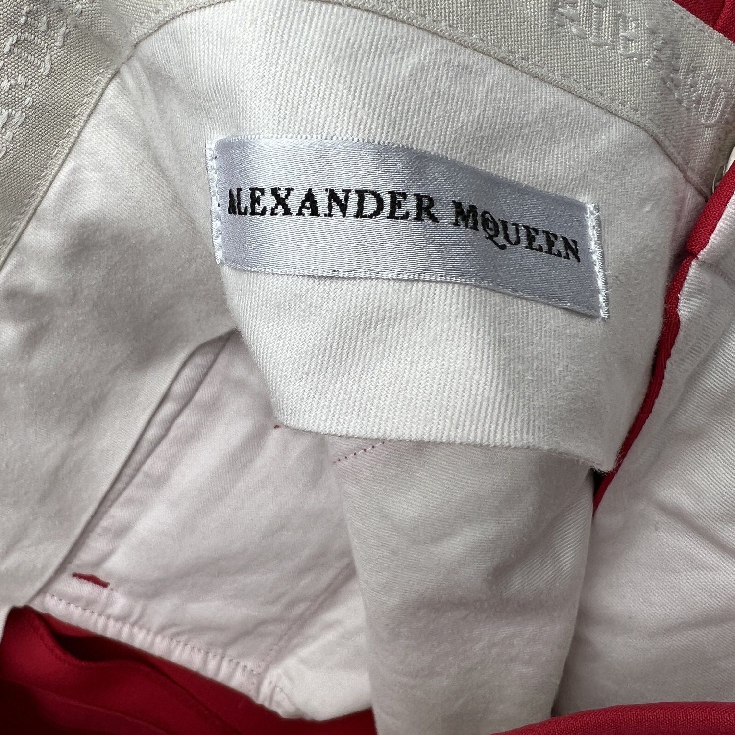 Alexander McQueen Alexander McQueen Red Suit Pants Size US 32 / EU 48 - 5 Thumbnail