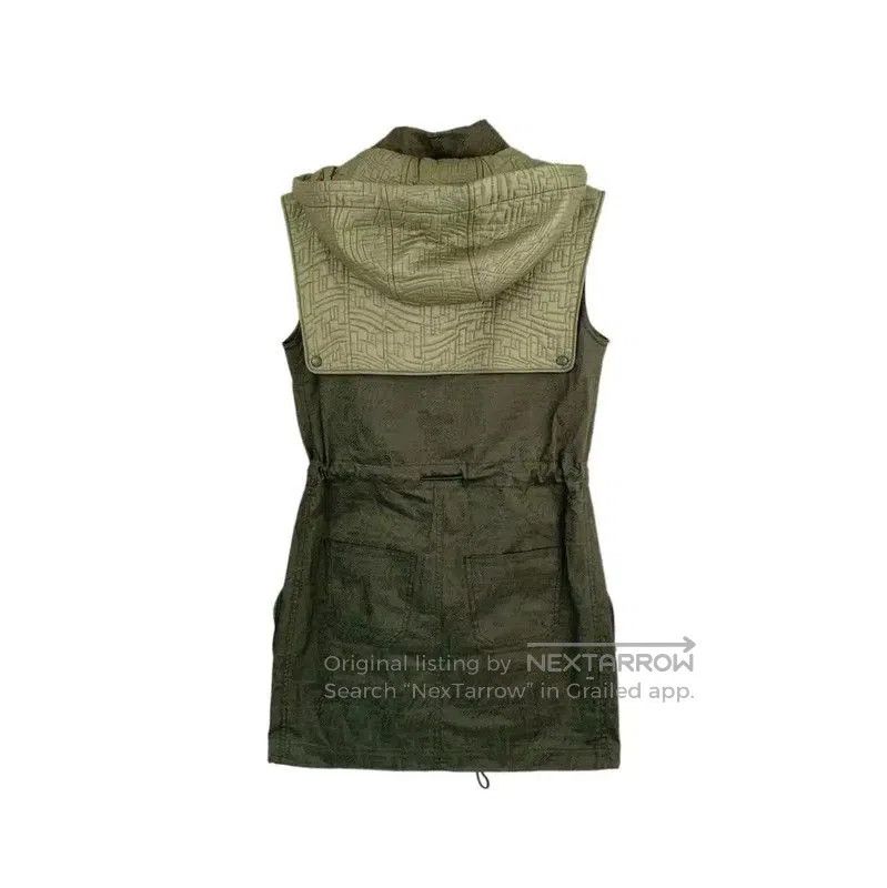 Fendi Fendi Women's Green Cotton Dress . Size XXS / US 00 / IT 34 - 2 Thumbnail