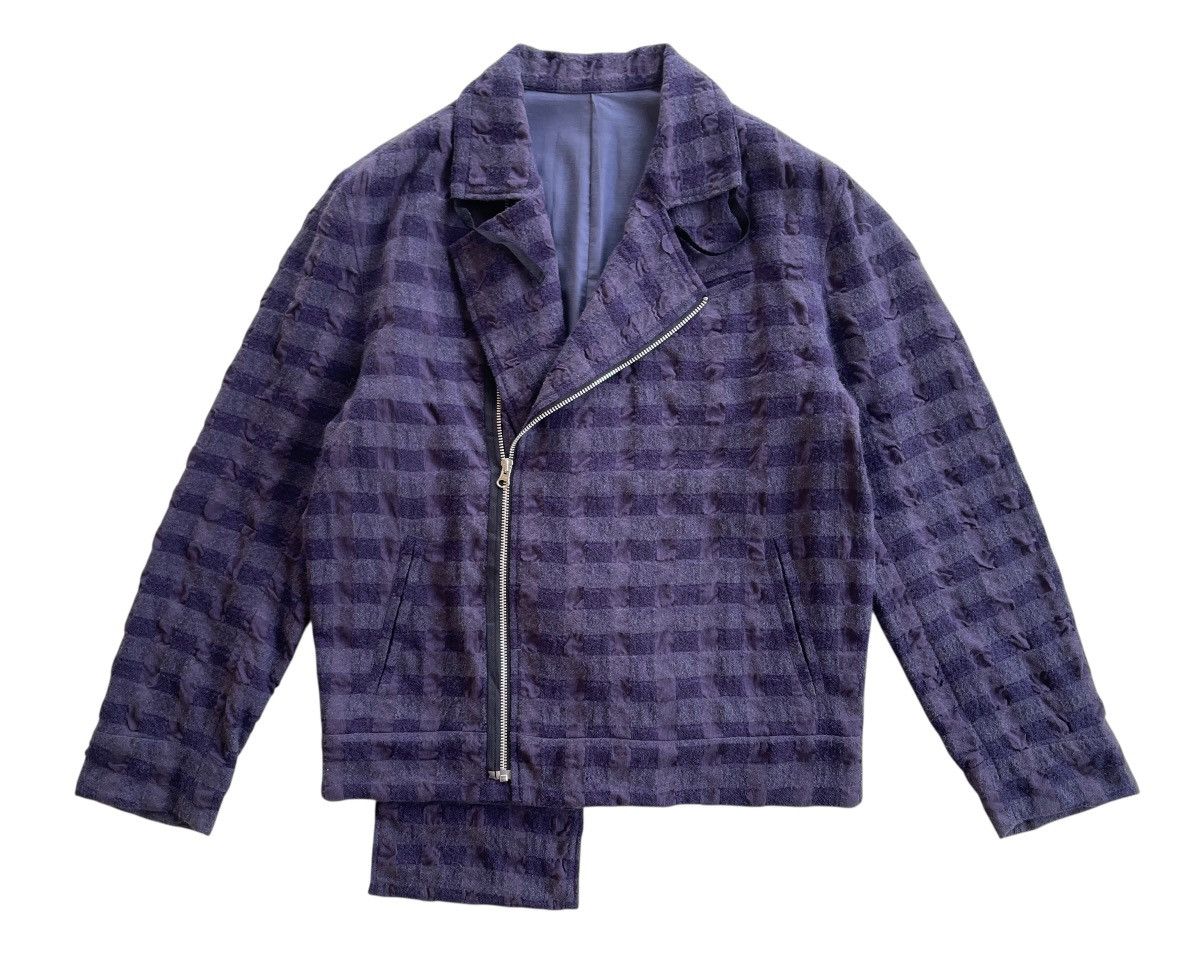 PPFM PPFM Double Collar Cotton Blend Rider Jacket Size US L / EU 52-54 / 3 - 5 Thumbnail