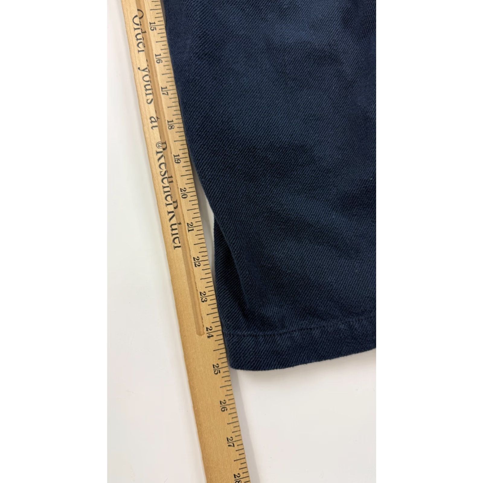 Prana prAna Pants Womens 6 Navy Organic Cotton Chino Straight Leg Slash Pockets Casual Formal Pockets 25 in Inseam Blue Cotton Regular Womens Size 28" / US 6 / IT 42 - 7 Thumbnail