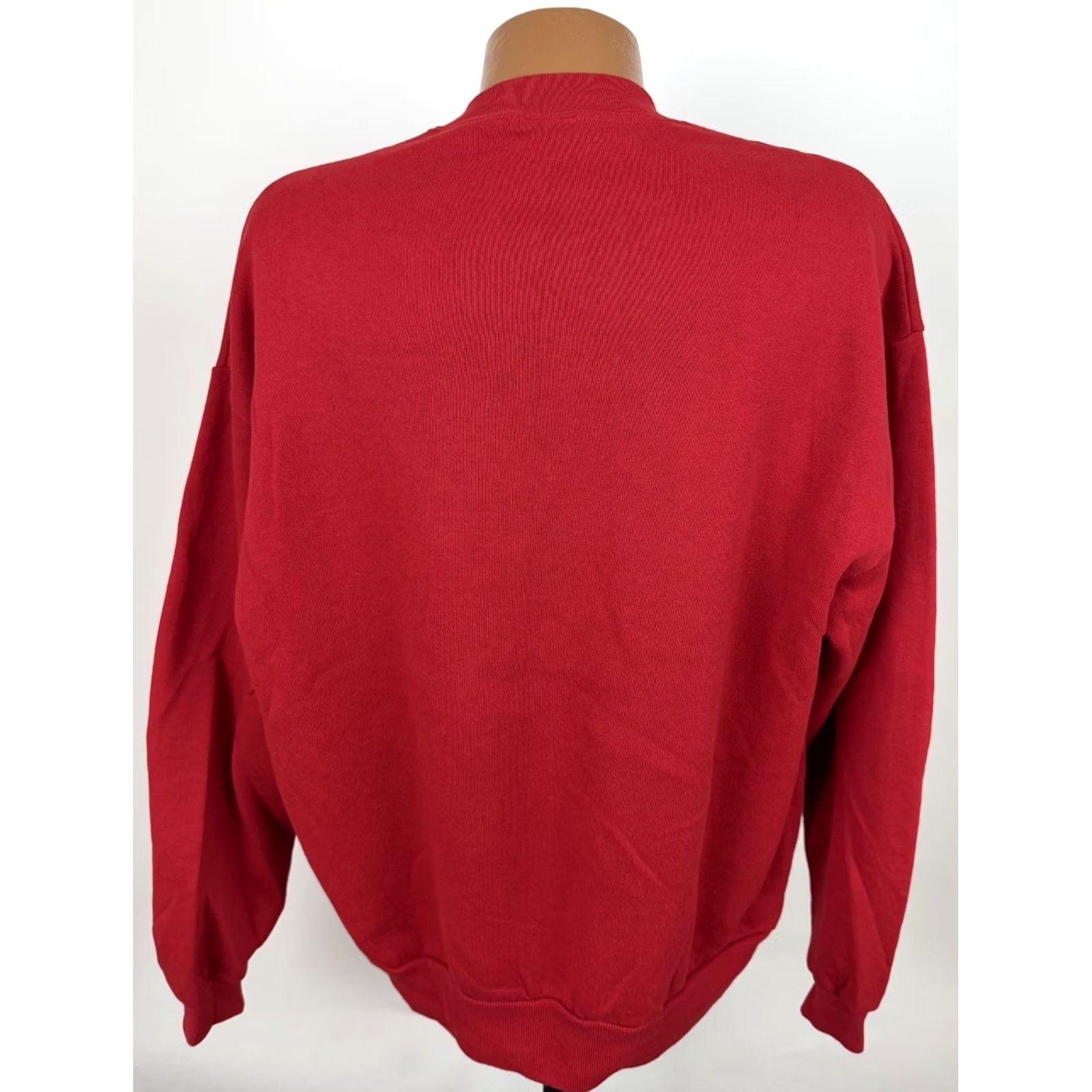 Jerzees VINTAGE Jerzees Sweatshirt Mens XL Red Crewneck 80s 90s USA Made Size US XL / EU 56 / 4 - 6 Thumbnail