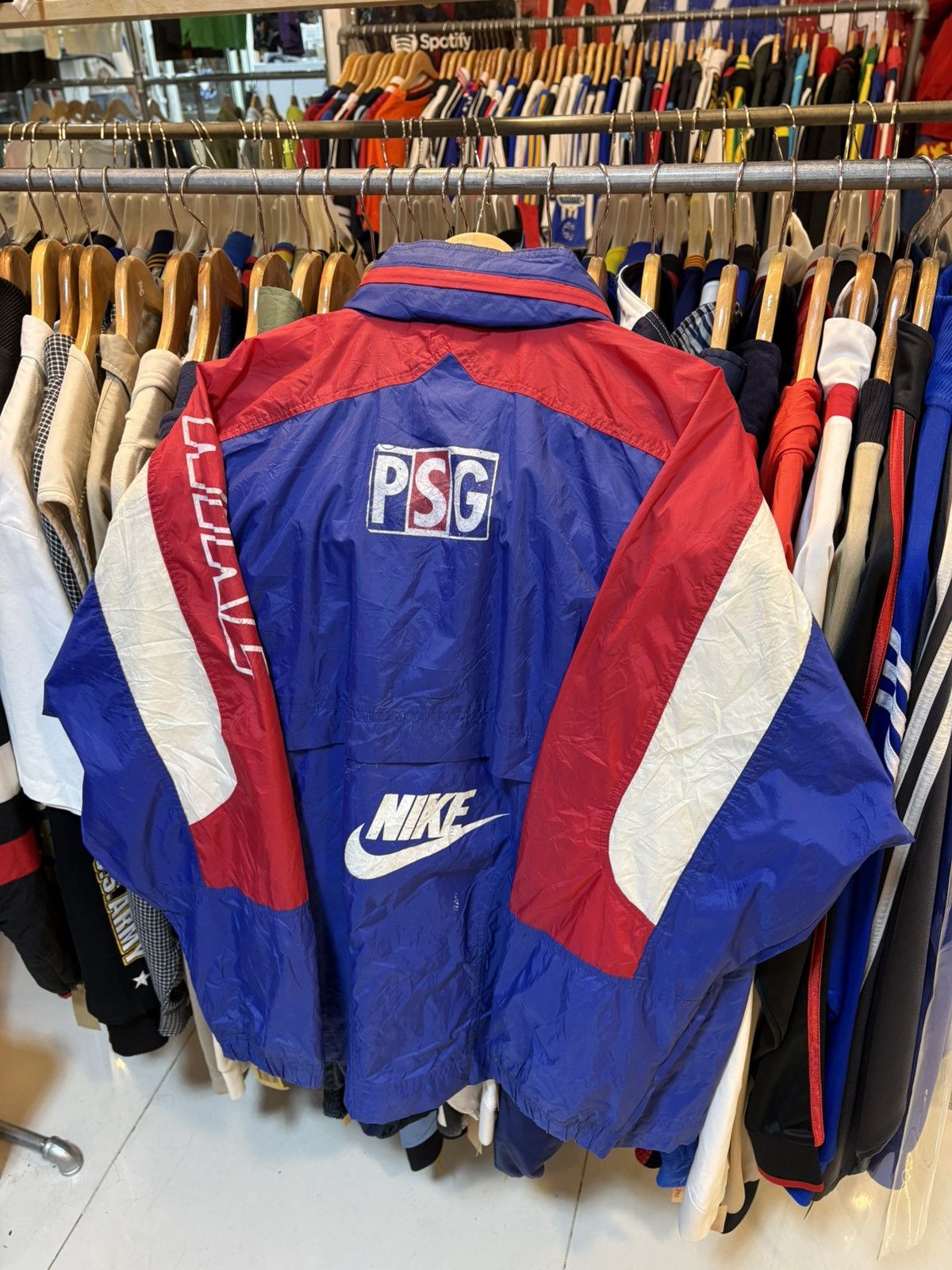 Nike Vintage 1995-1996 PSG Track Jacket Size US M / EU 48-50 / 2 - 3 Thumbnail