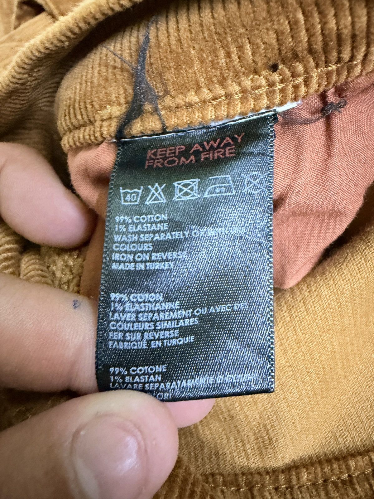 Bdg Corduroy BDG Double Knee Carpenter Workwear Cropped Pant Size US 29 - 14 Thumbnail