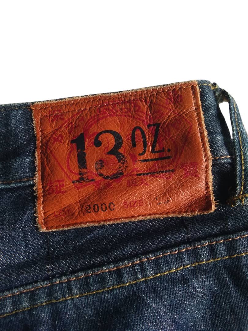 Rare💥Evisu Black Seagull Selvedge Jeans Denim🎌