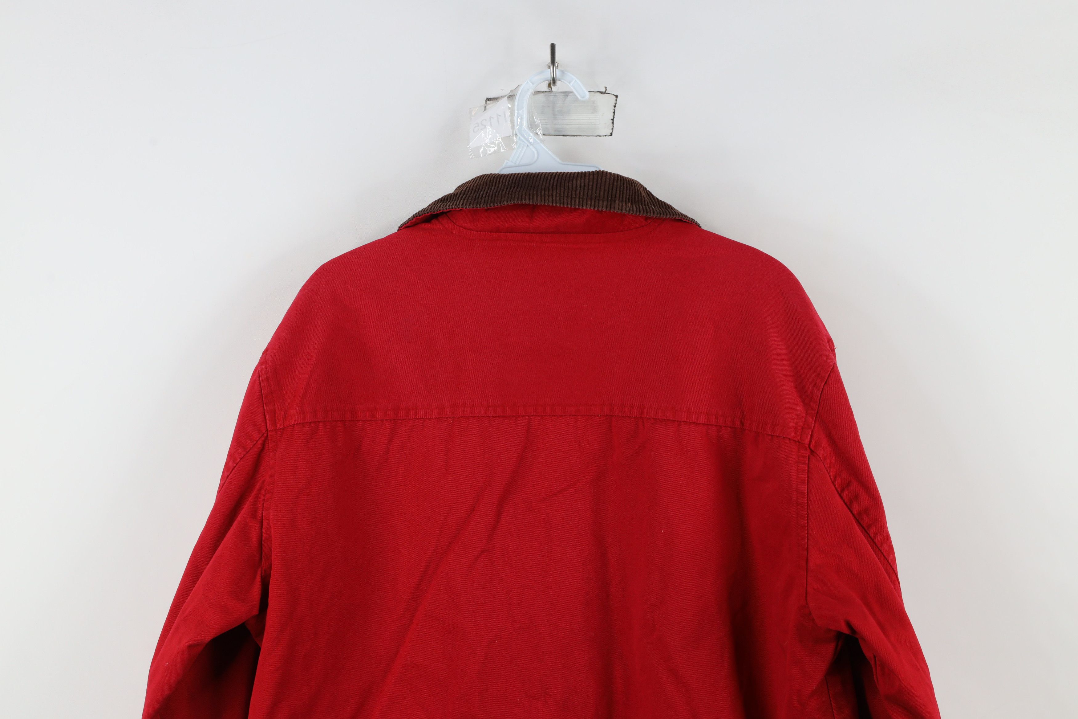 Vintage Vintage 90s Streetwear Flannel Lined Chore Barn Jacket Size S / US 4 / IT 40 - 12 Thumbnail