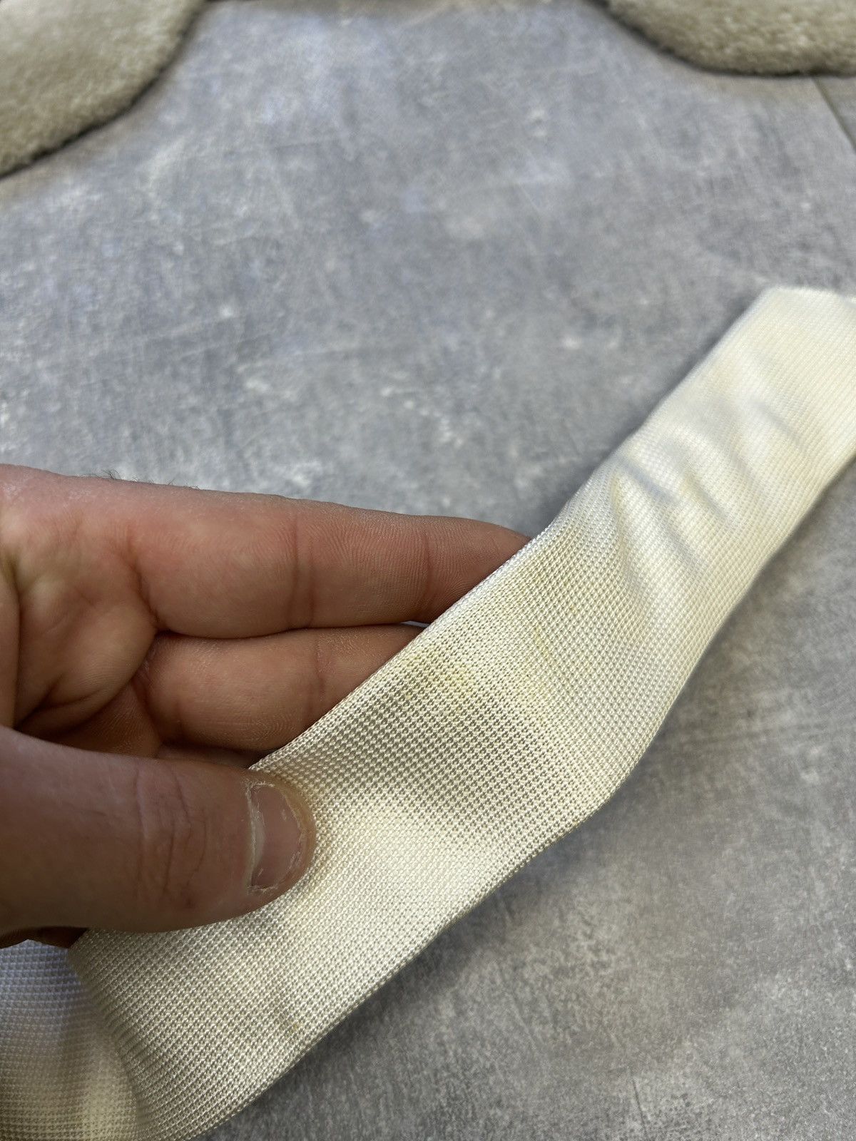 Pal Zileri × Vintage Mens Vintage Pal Zilleri tie luxury beige Size ONE SIZE - 22 Thumbnail
