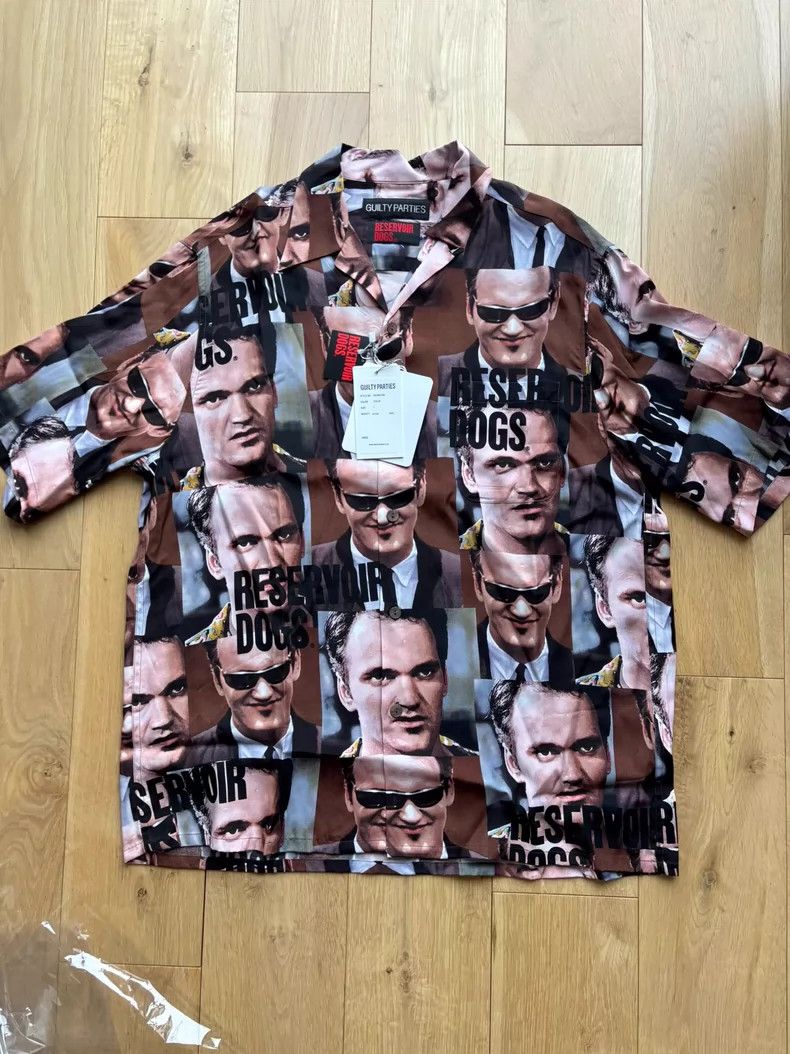 wacko maria Reservoir Dogs movie print Hawaiian short-sleev