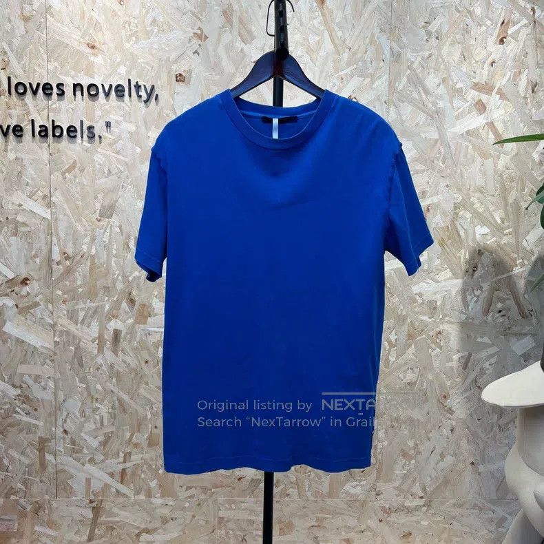 Louis Vuitton Instruction Label inside out Washed Blue Sho