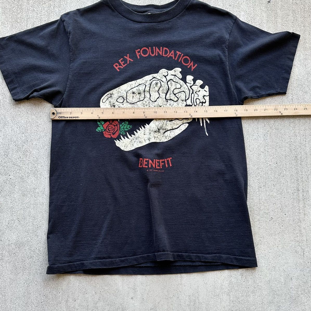 Vintage Vintage Grateful Dead Rex Foundation Tee Shirt 90s Size US M / EU 48-50 / 2 - 5 Thumbnail