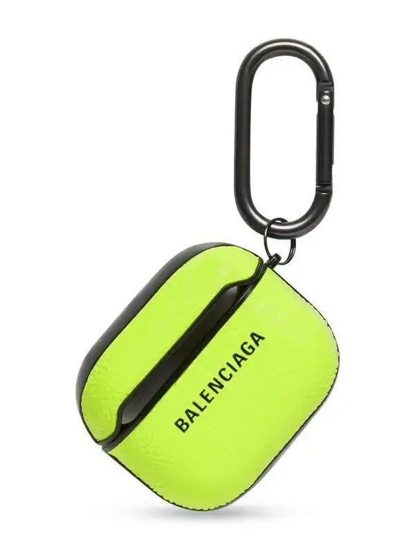 Balenciaga New Balenciaga Cash Hard EarPods Case Leather Calfskin Size ONE SIZE - 1 Thumbnail