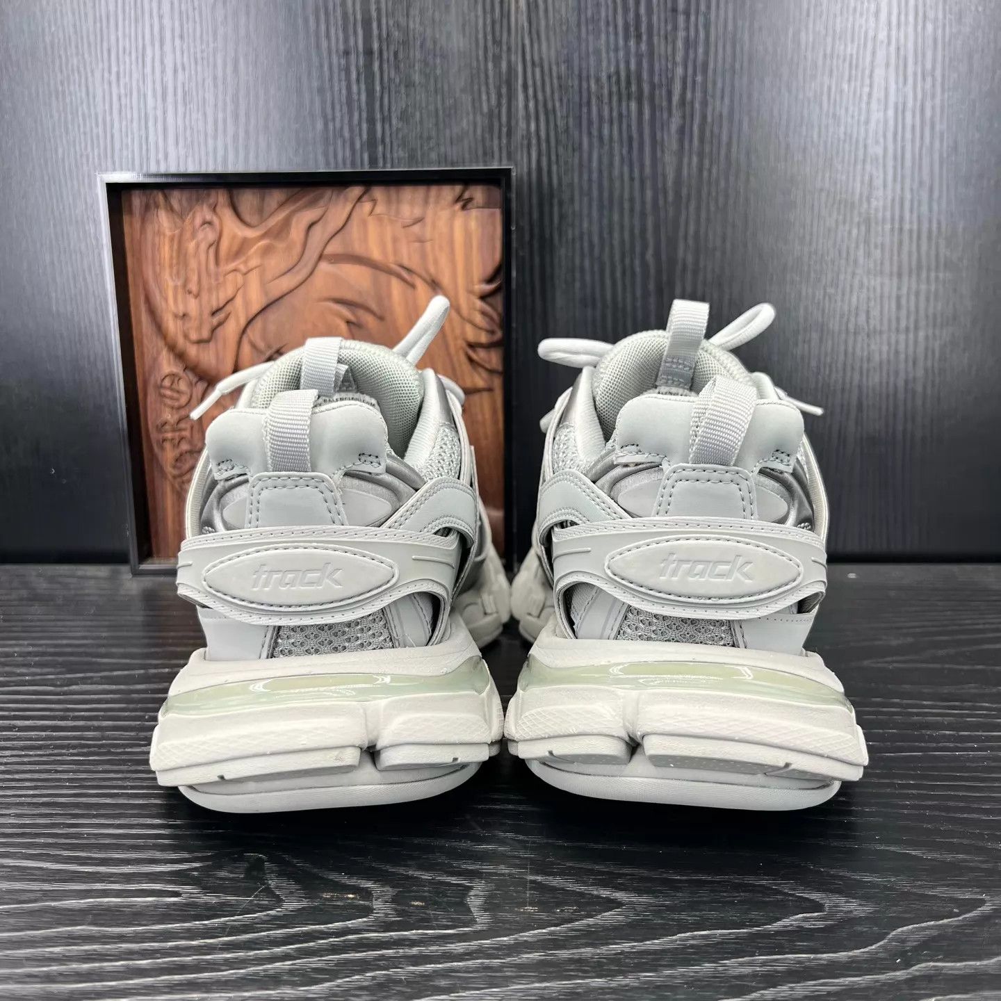 Balenciaga Balenciaga Track Gray 39 Like New Original Box Size US 6 / IT 36 - 5 Thumbnail