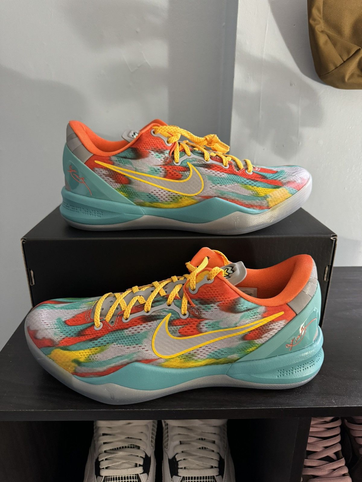 image of Nike Kobe 8 Protro “Venice Beach” Shoes in Venice Sunset, Men's (Size 10)