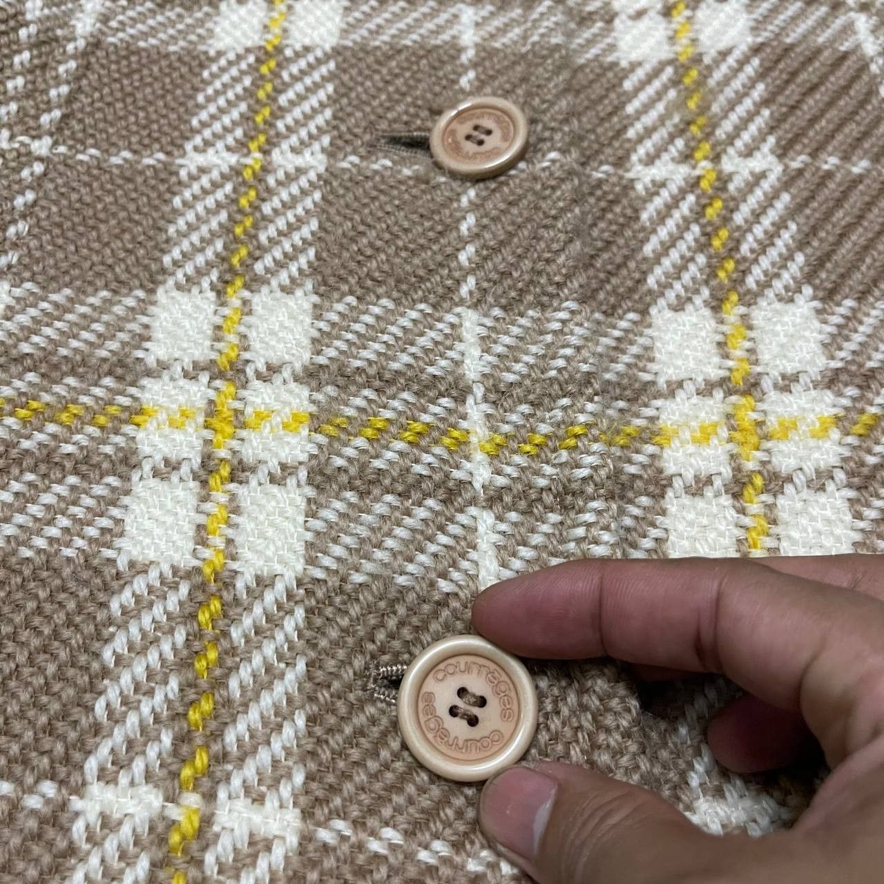 Courreges Vintage Courreges Wool Coat Size US S / EU 44-46 / 1 - 5 Thumbnail