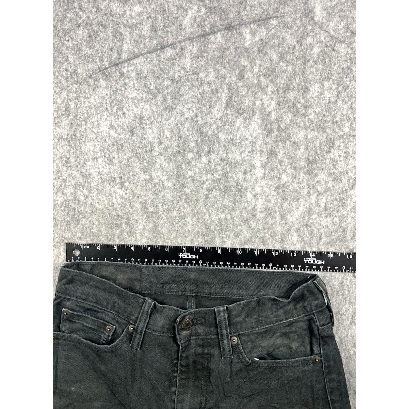 Levi's VINTAGE Levi's 510 Jeans Distressed Black Slim Skinny 90s City USA Mens 29x32 Size US 28 / EU 44 - 3 Thumbnail