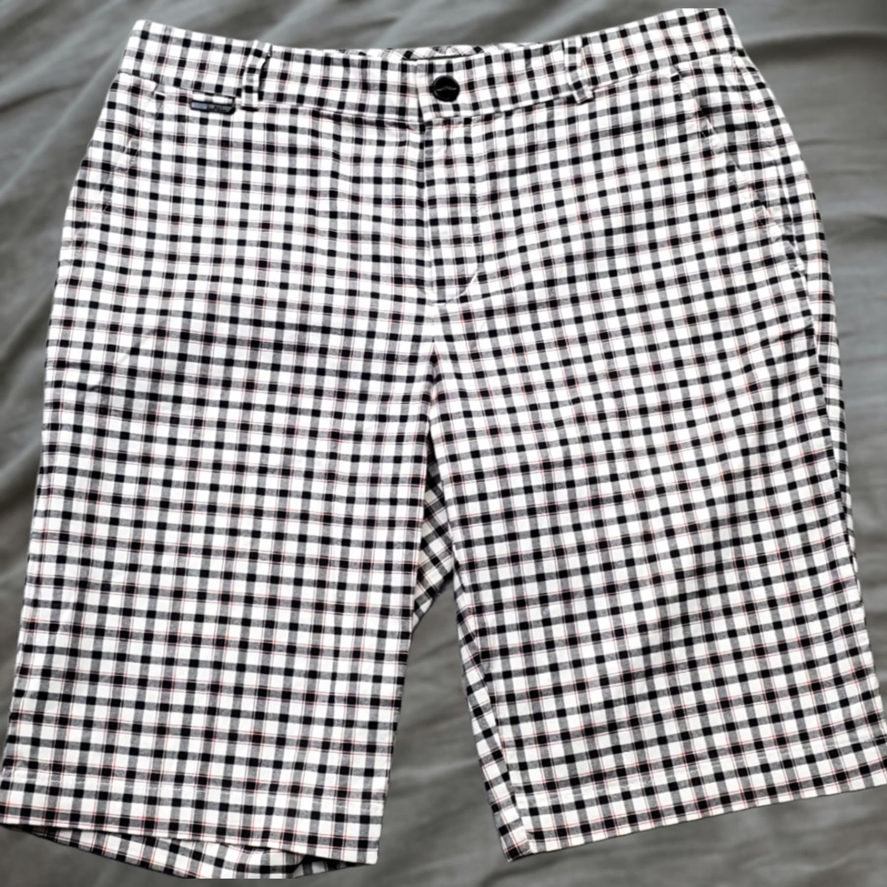 Ralph Lauren Lauren Ralph Lauren Active Bermuda Shorts Womens 4 Multi Plaid Casual Flat Front Short Underwear? Size 27" / US 4 / IT 40 - 1 Thumbnail