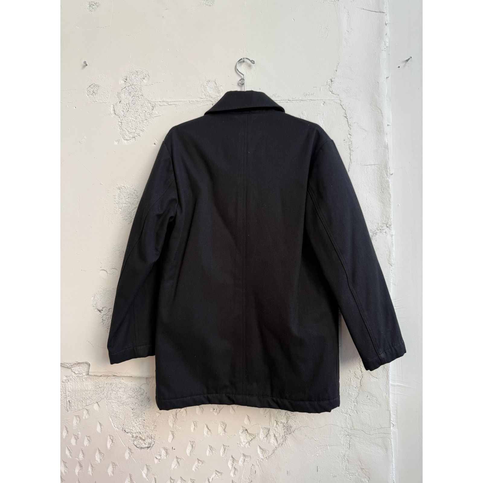 Margaret Howell Margaret Howell MHL Black Drill Cotton Blend Jacket Size US S / EU 44-46 / 1 - 2 Thumbnail
