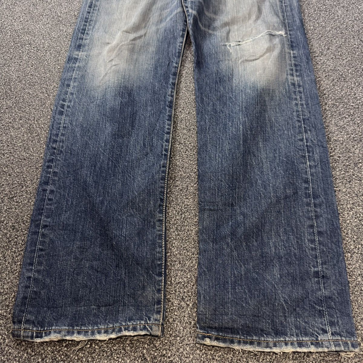 Engineered Garments × Levi's Vintage 2005 Y2K Levis 501 Distressed Denim W31 Size US 31 - 7 Thumbnail