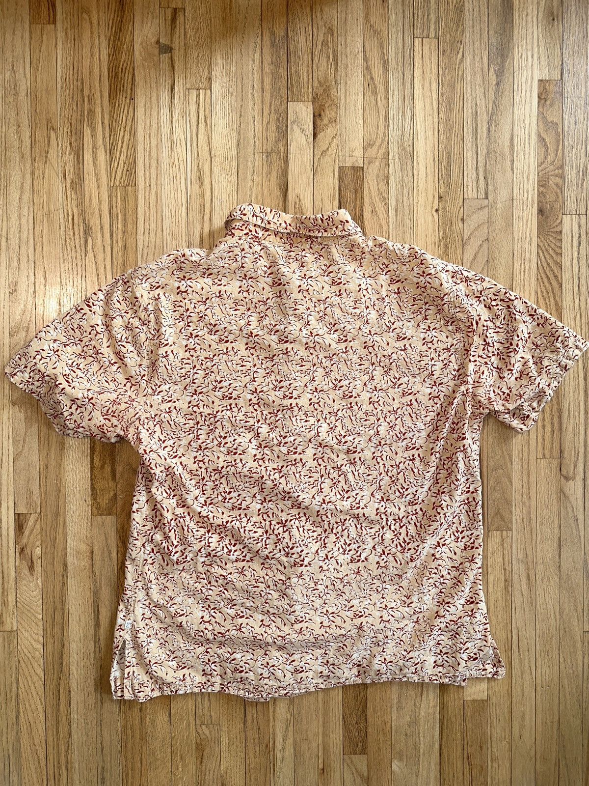 Other Floral Orange Red Button Down Size Large Size US L / EU 52-54 / 3 - 2 Thumbnail