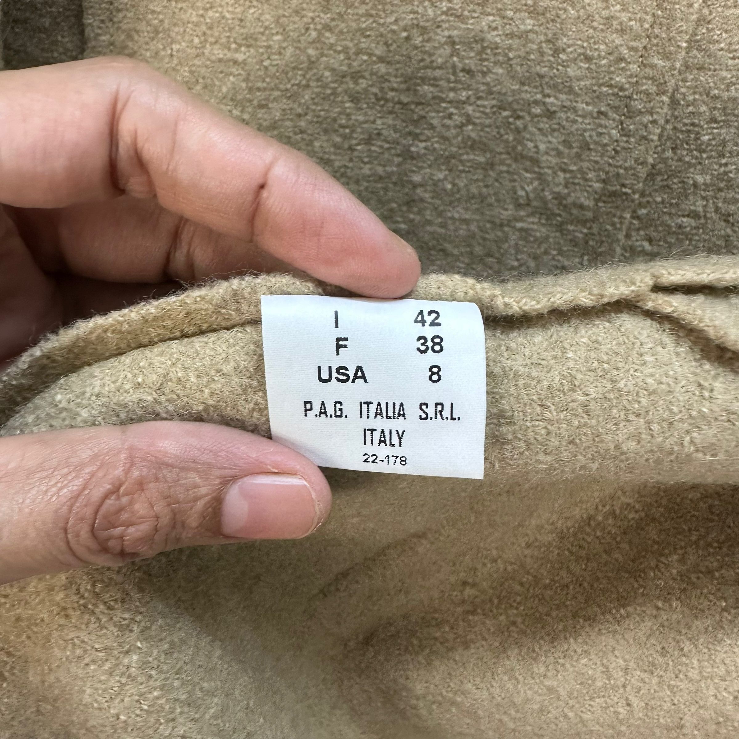 Other PIER ANTONIO GASPARI SHAWL WOOL LONG COAT #8302-002 Size M / US 6-8 / IT 42-44 - 11 Thumbnail