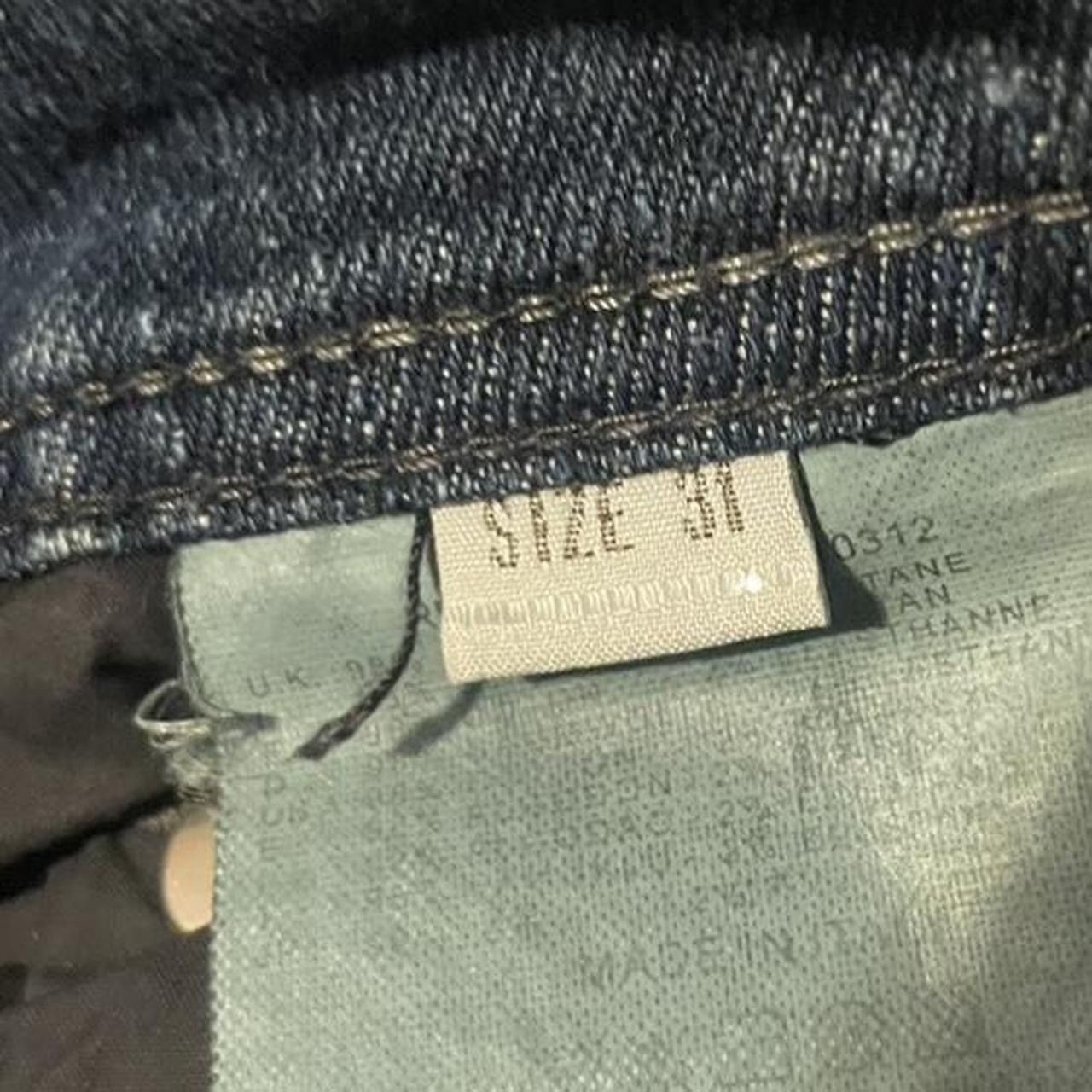Diesel Diesel ADIDAS THANAZ-AD indigo Dark wash denim jeans Size US 30 / EU 46 - 3 Thumbnail