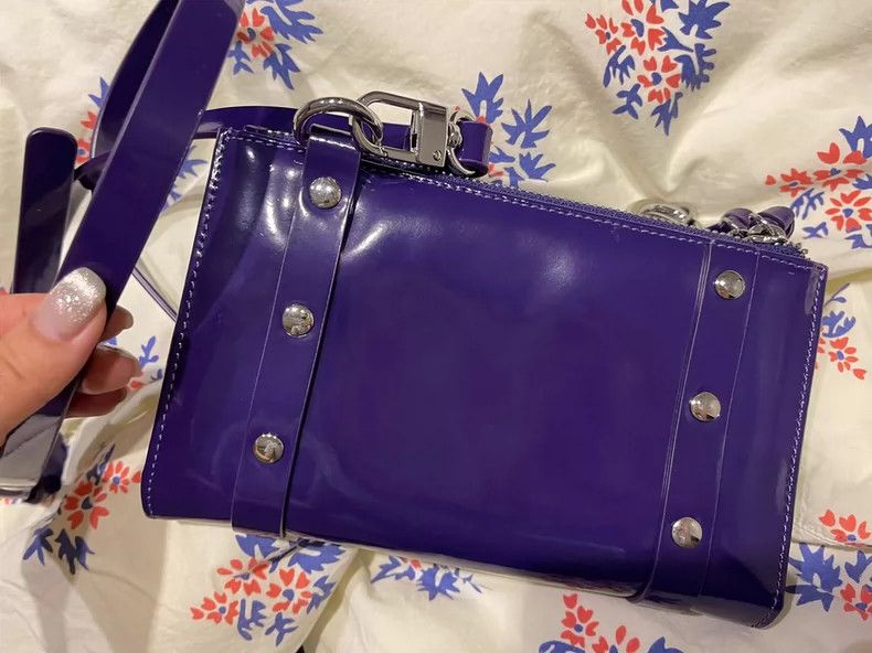 Vivienne Westwood vivienne westwood size os Lacquered blue and purple Betty s Size ONE SIZE - 3 Thumbnail