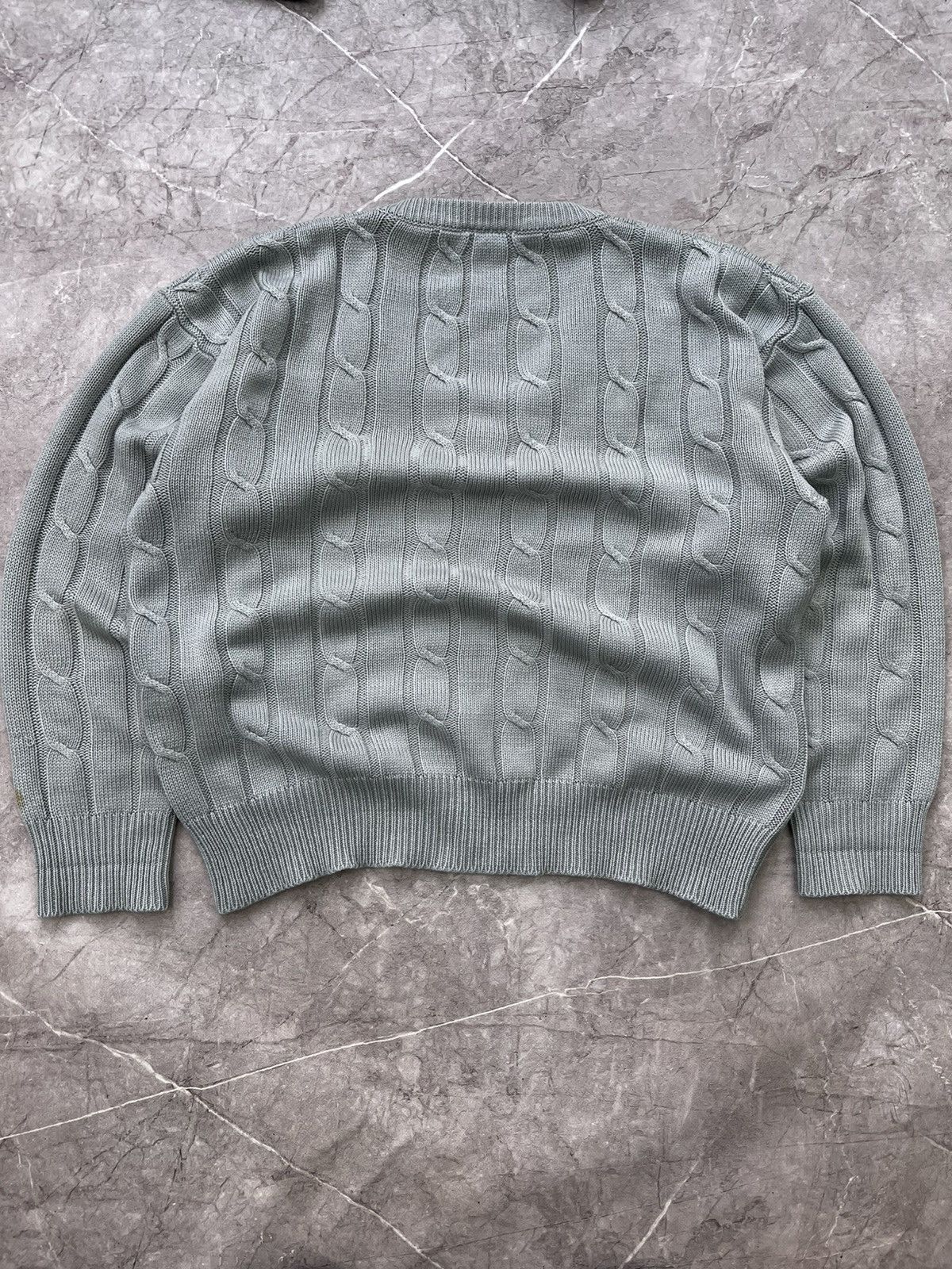 Japanese Brand × Lacoste VINTAGE KNITTED V-neck LACOSTE CHEMISE SWEATER Y2K Size US L / EU 52-54 / 3 - 10 Thumbnail