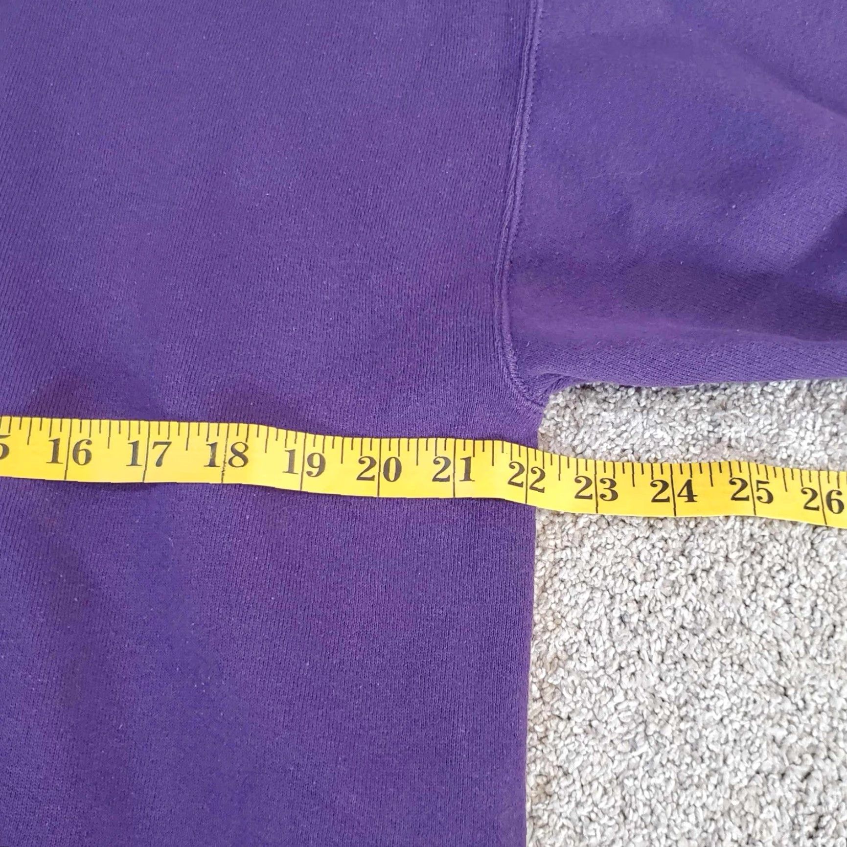 CO VINTAGE Brittania Levi Strauss & Co Sweatshirt Large Purple Unisex Adults Crew Neck Pullover Blank 90s Winter Casual Size US L / EU 52-54 / 3 - 3 Thumbnail