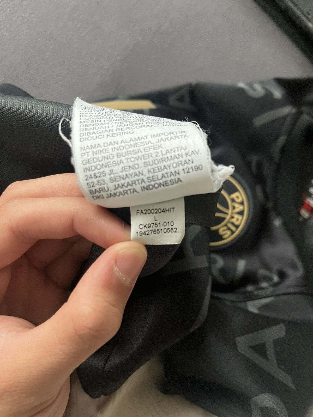 Jordan Brand PSG x Jordan 2020/21 Champions league kit Size US S / EU 44-46 / 1 - 6 Thumbnail
