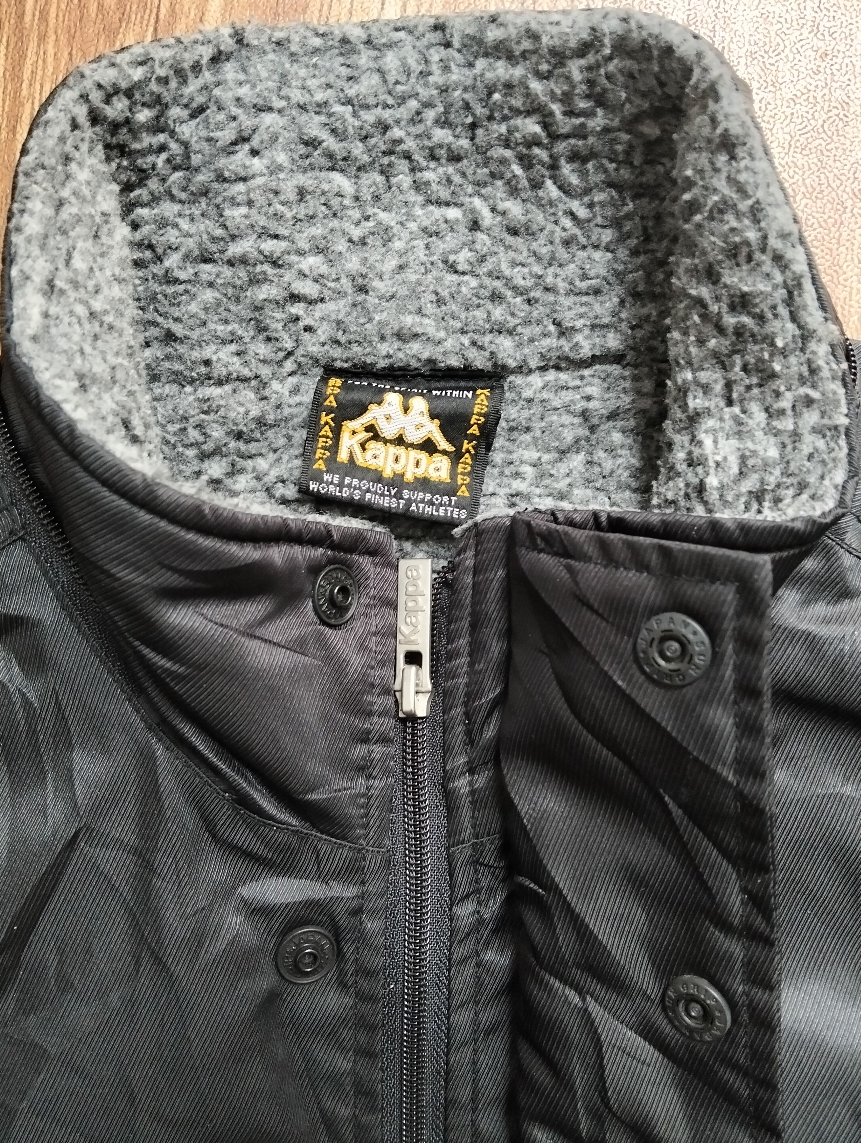 Kappa × Vintage 🔥 90s Kappa Sherpa Lined Big Logo Parka – Vintage 🔥 Size US XL / EU 56 / 4 - 12 Thumbnail