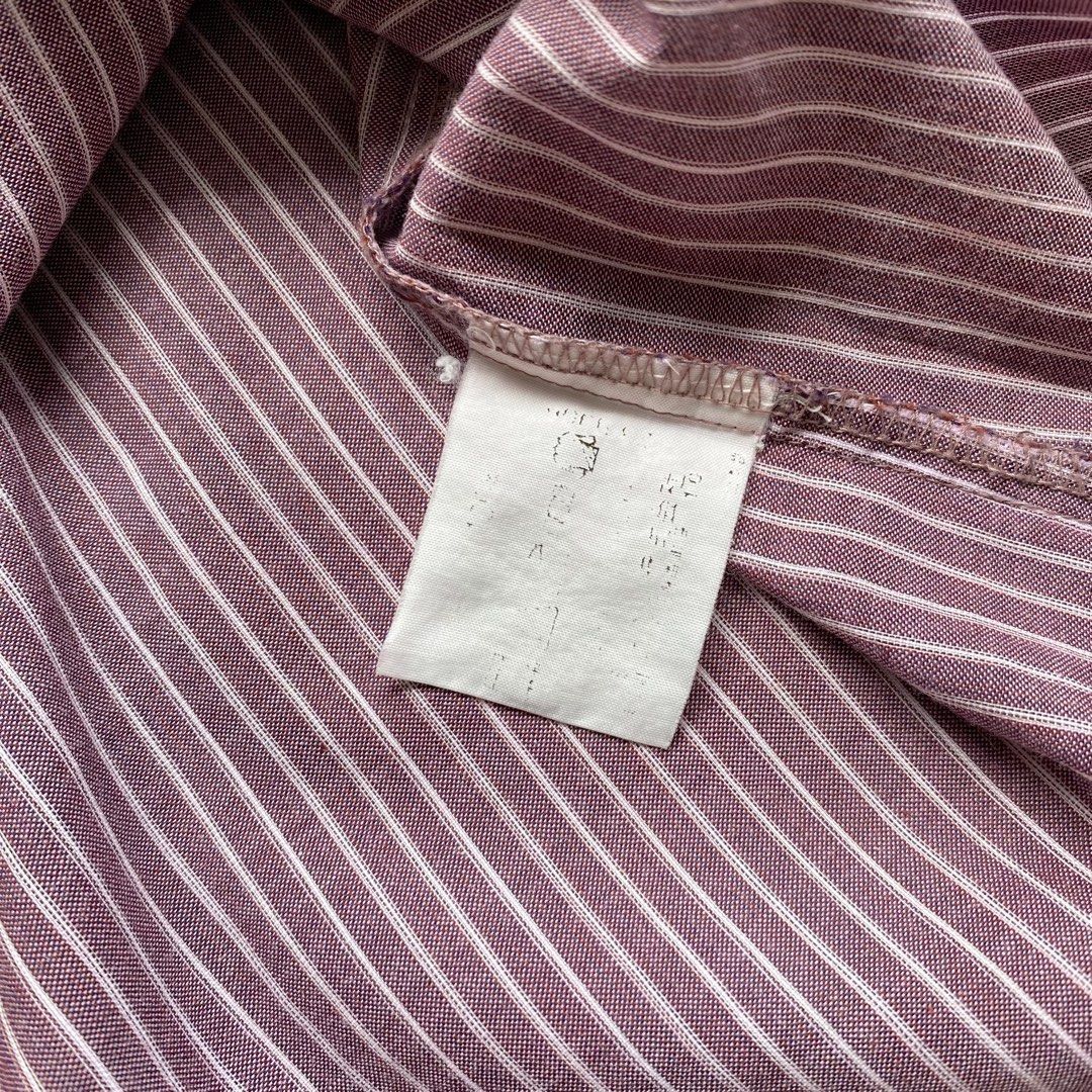 Issey Miyake × Japanese Brand × Vintage Isseymiyake mens stripe shitt Size US M / EU 48-50 / 2 - 4 Thumbnail