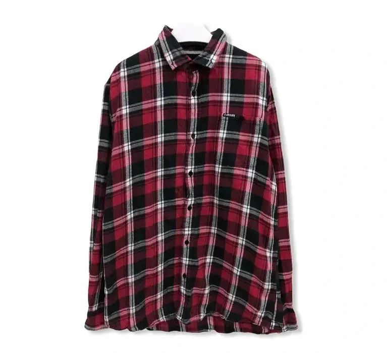 Flannel × Japanese Brand Japanese Brand I Jeans By Buffalo Flannel Shirt 👕 Size US L / EU 52-54 / 3 - 1 Thumbnail