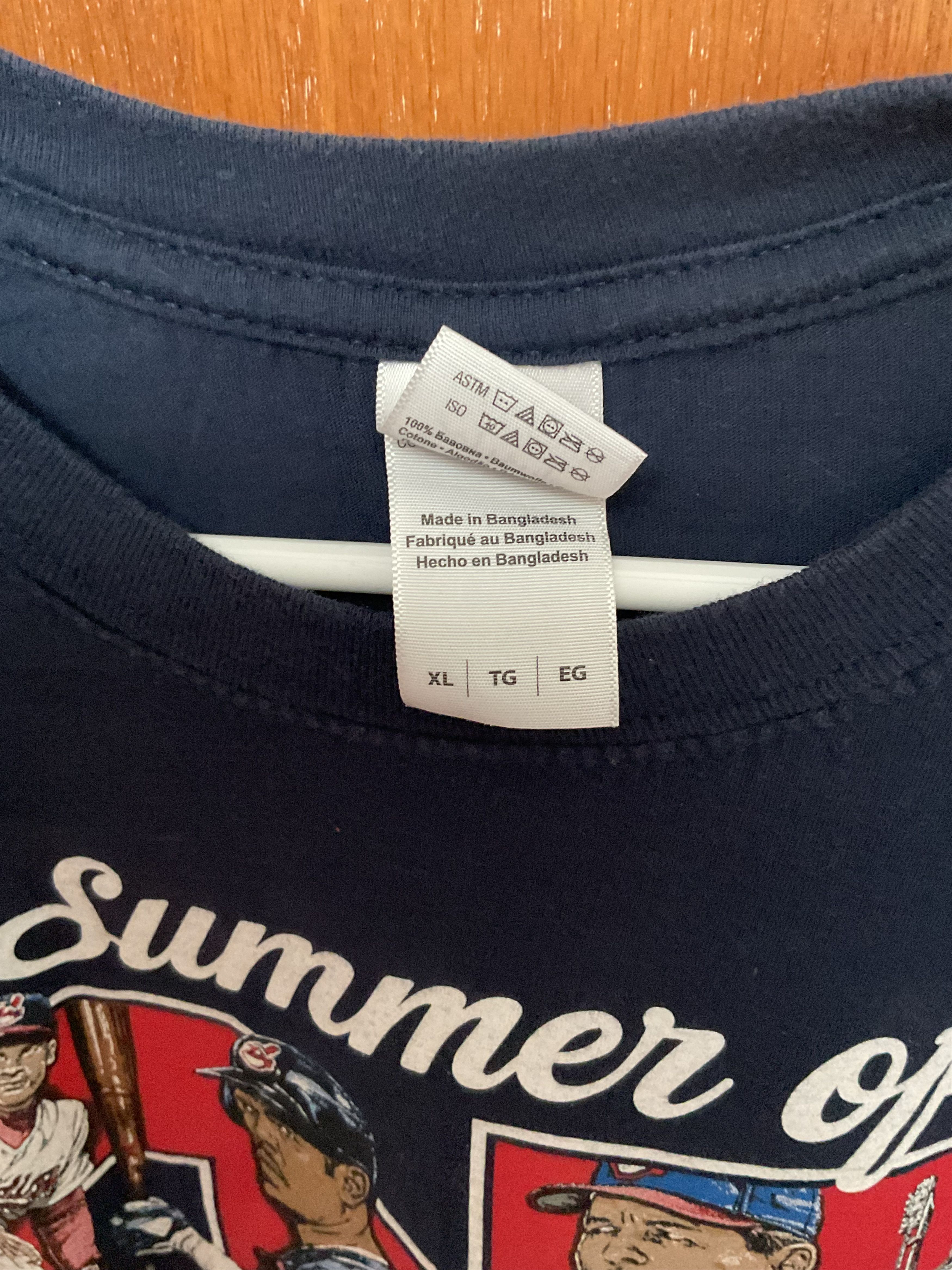 Vintage Cleveland Indians Summer Of 95 Size US XL / EU 56 / 4 - 3 Thumbnail