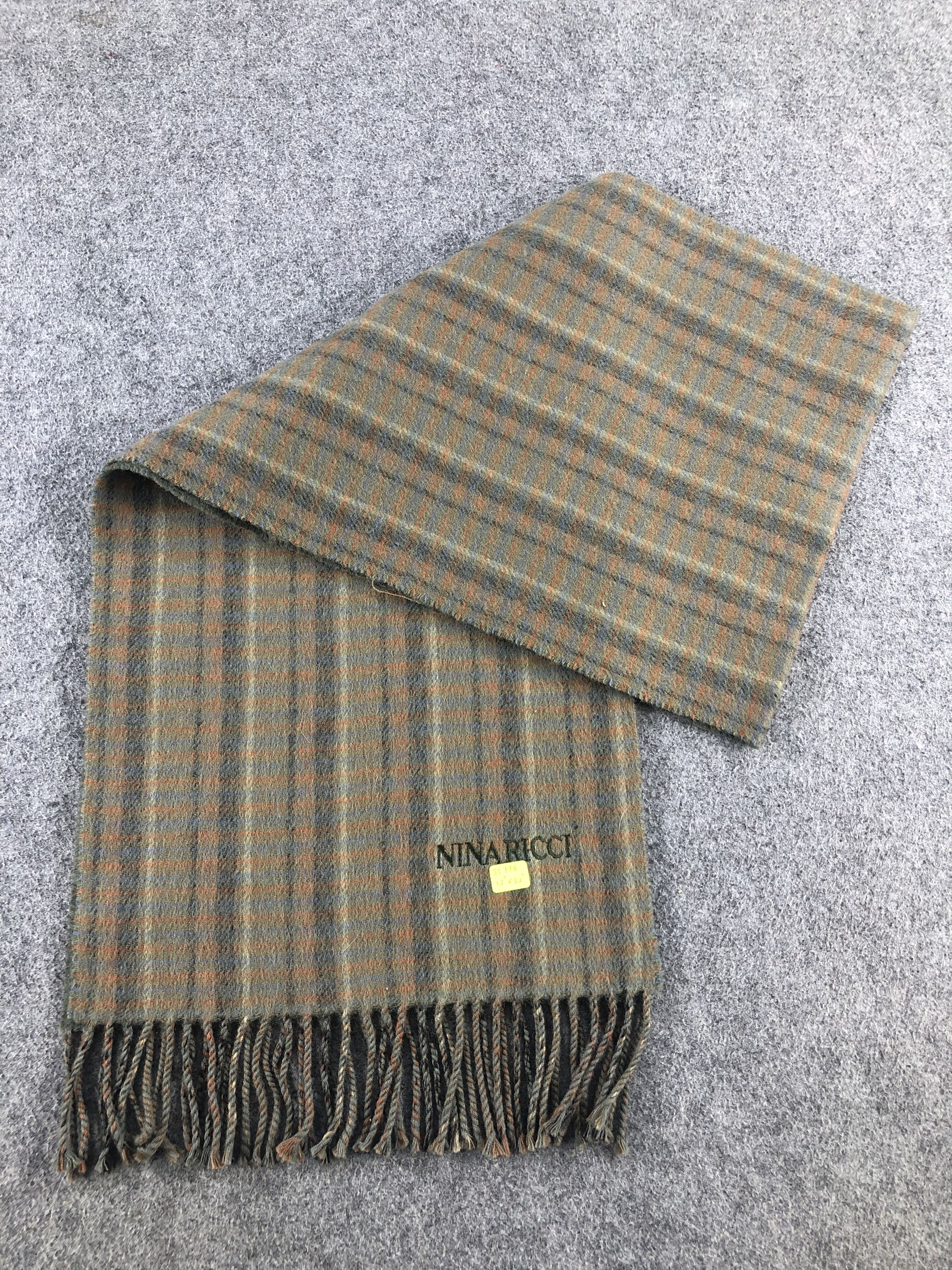 Nina Ricci × Vintage Nina Ricci Scarf / Muffler / Neckwear Size ONE SIZE - 5 Thumbnail