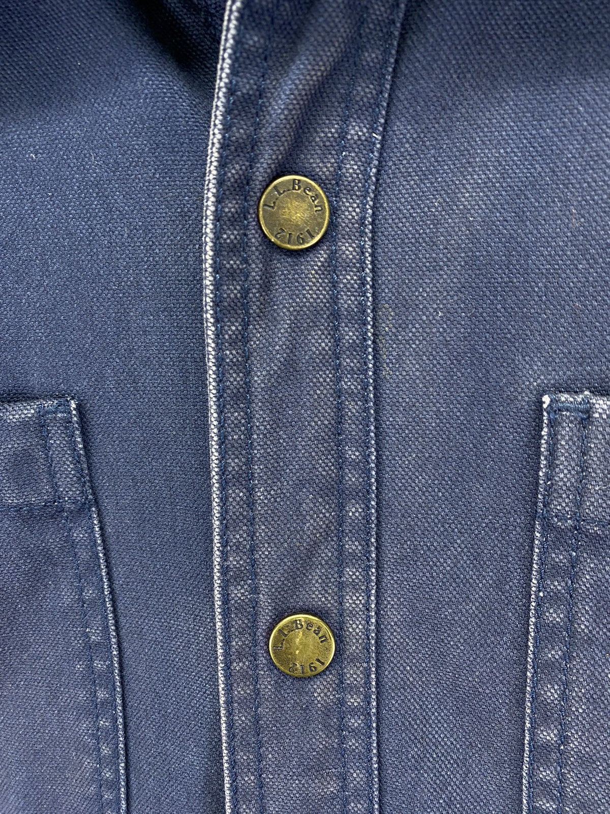 L.L. Bean Vintage L.L. Bean Workwear Button Up Denim Jacket Size US L / EU 52-54 / 3 - 10 Thumbnail