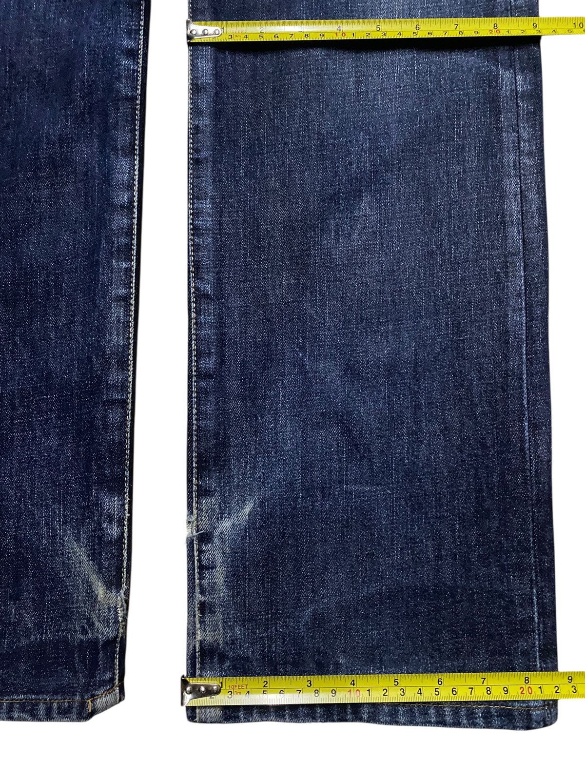 Japanese Brand Vintage Japan Brand Green Label Button Donut Button Fly Jean Size US 34 / EU 50 - 16 Thumbnail